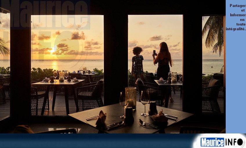 Sun down @ LUX Le Morne
